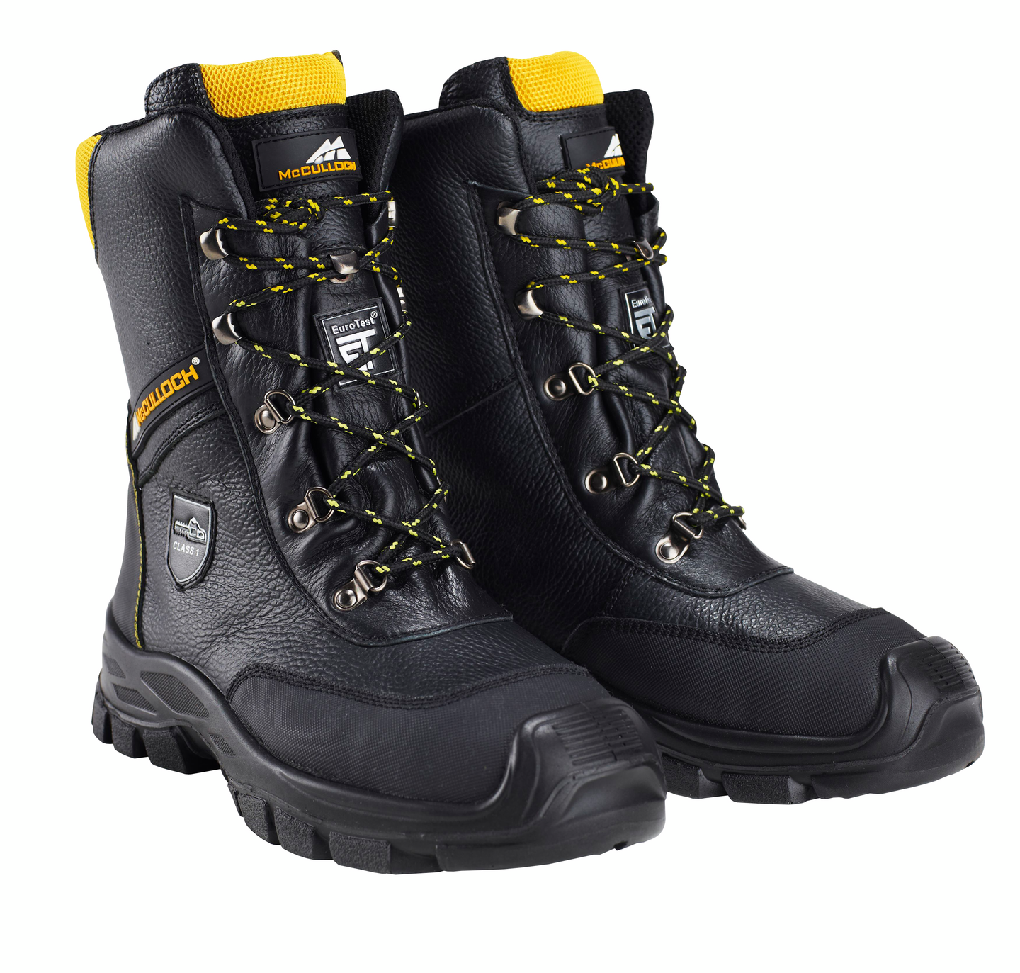 Nahkaturvakengät McCulloch viiltosuojatut koko 41 CLO041