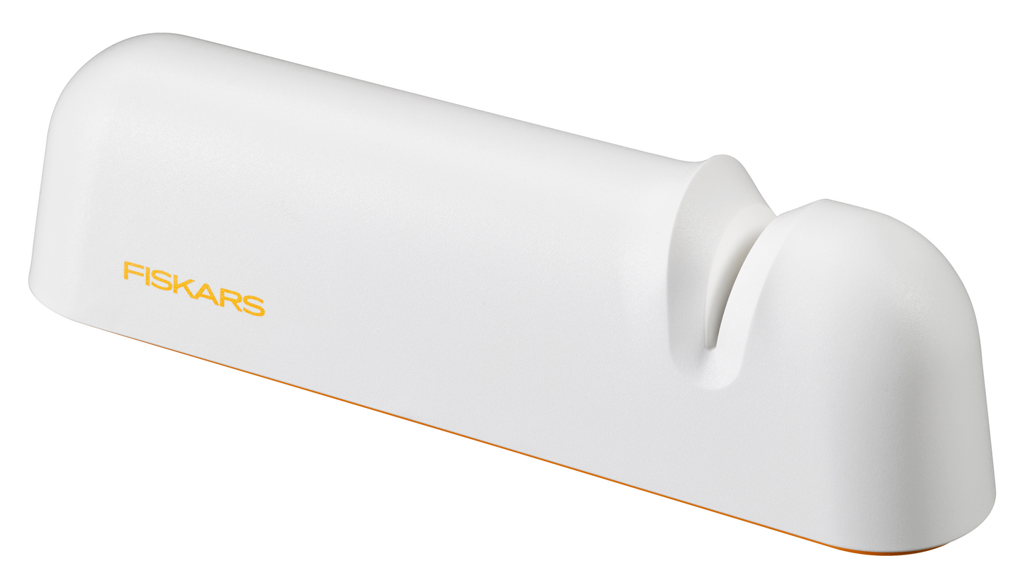 Veitsenteroitin Fiskars Functional Form Roll-Sharp valkoinen