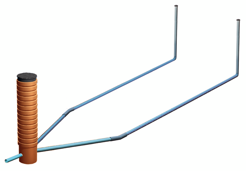 Kokoomaputkistopaketti Wavin Labko paketti 2