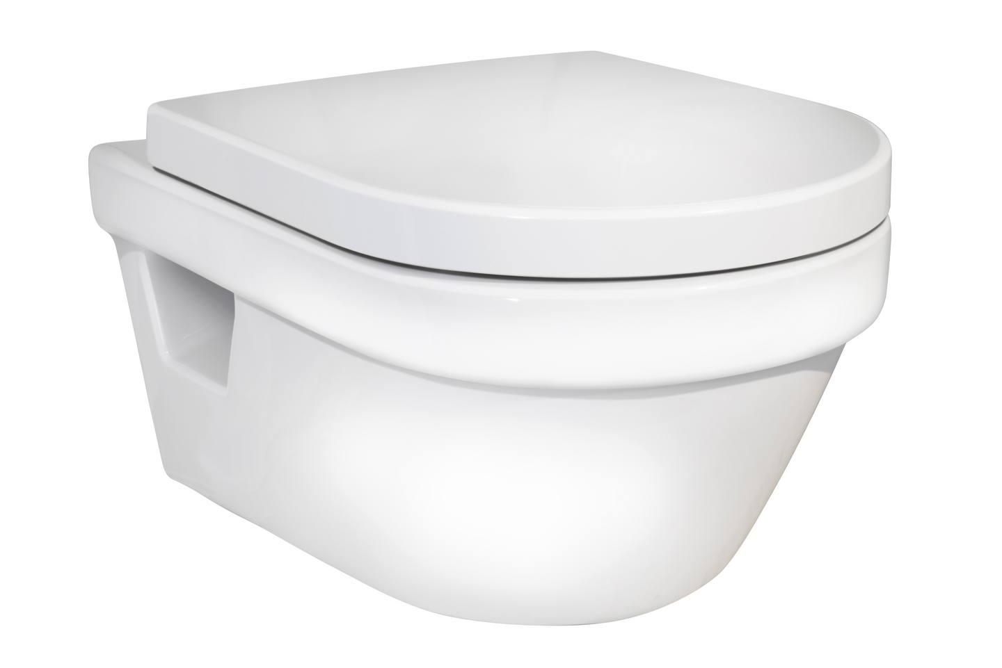 Wc-istuin Gustavsberg Hygienic Flush 5G84 seinä istuinkannella 5G84HR01