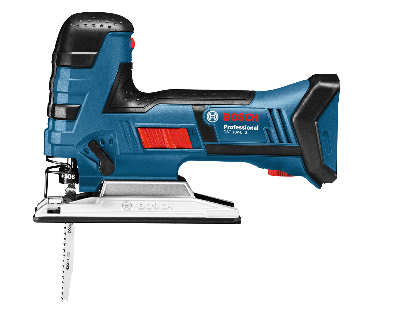 Akkupistosaha Bosch GST 18V-LIS Solo L-BOXX