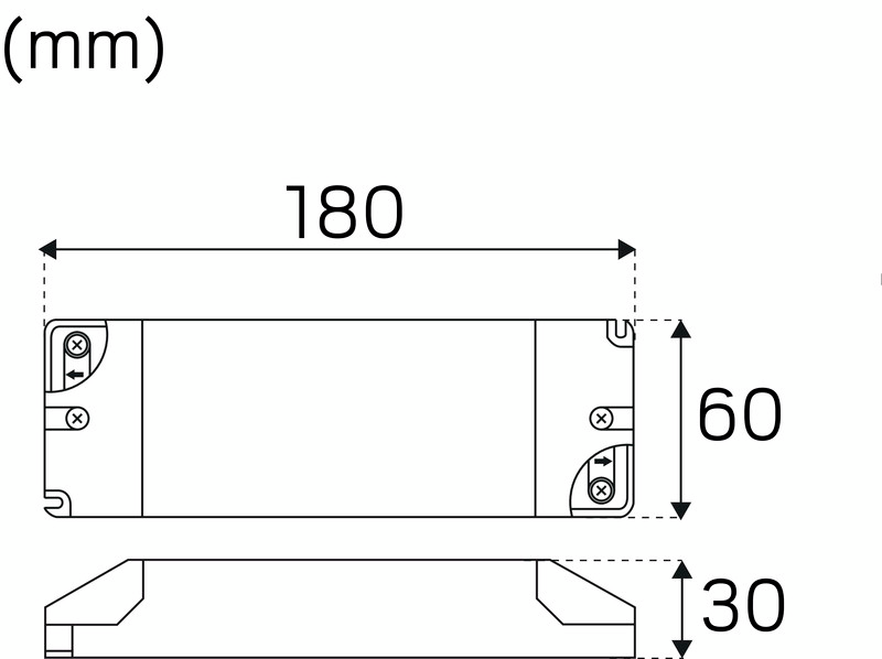 Elektroninen liitäntälaite Hide-a-lite SLT led 24V 75W DC