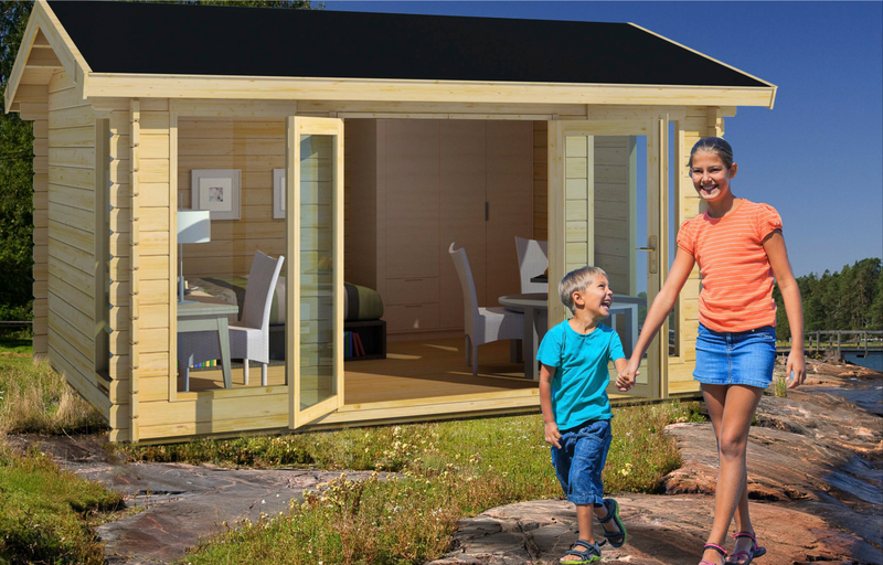 Kesäkeittiö Lillevilla Olos 11,7m²