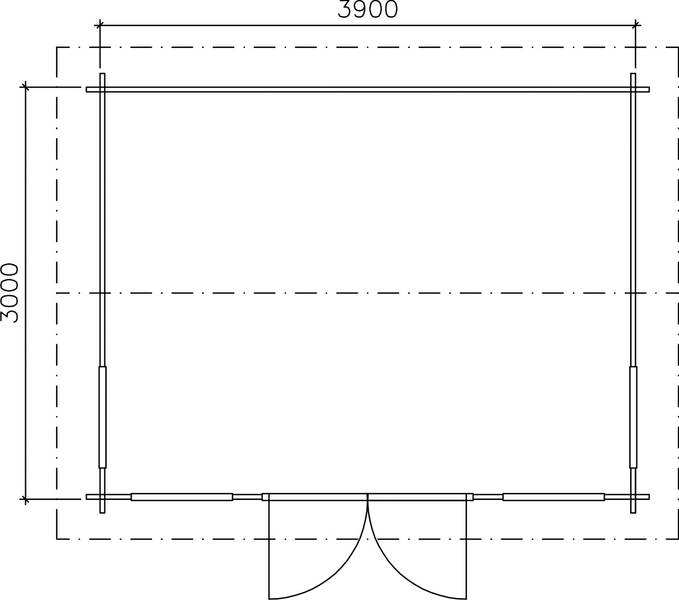 Kesäkeittiö Lillevilla Olos 11,7m²