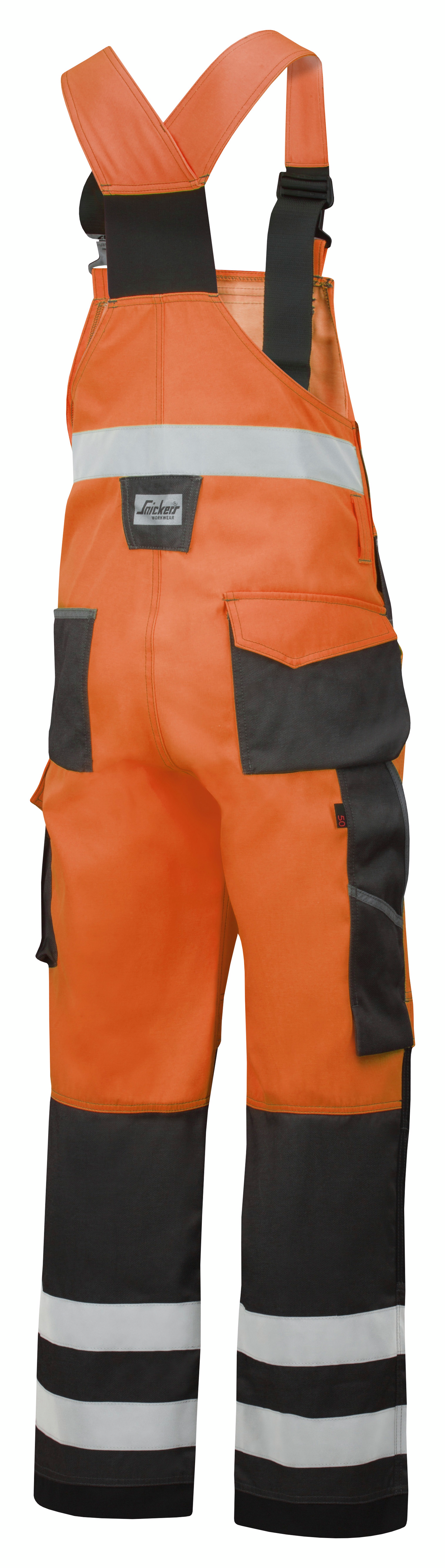 Haalarit Snickers 0113-5574 Hi-Vis oranssi