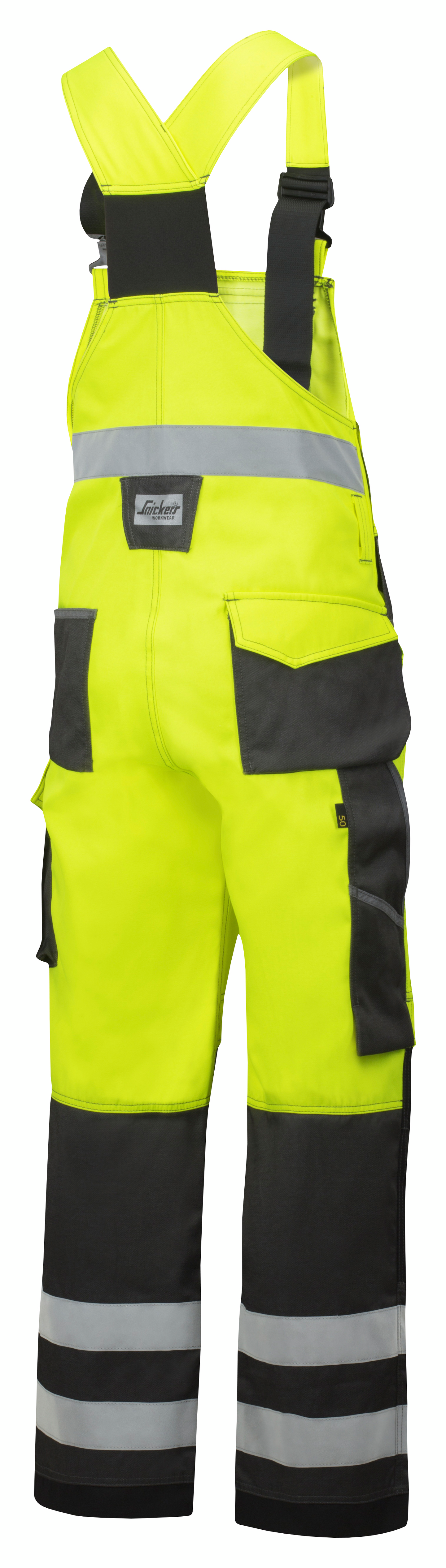 Haalarit Snickers 0113-6674 Hi-Vis keltainen
