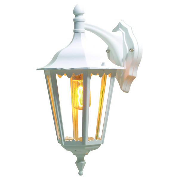 Ulkoseinävalaisin Konstsmide Firenze valkoinen