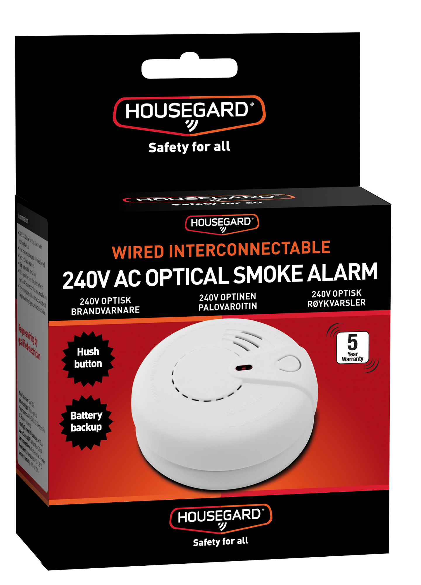 Palovaroitin Housegard optinen SA410s 240V