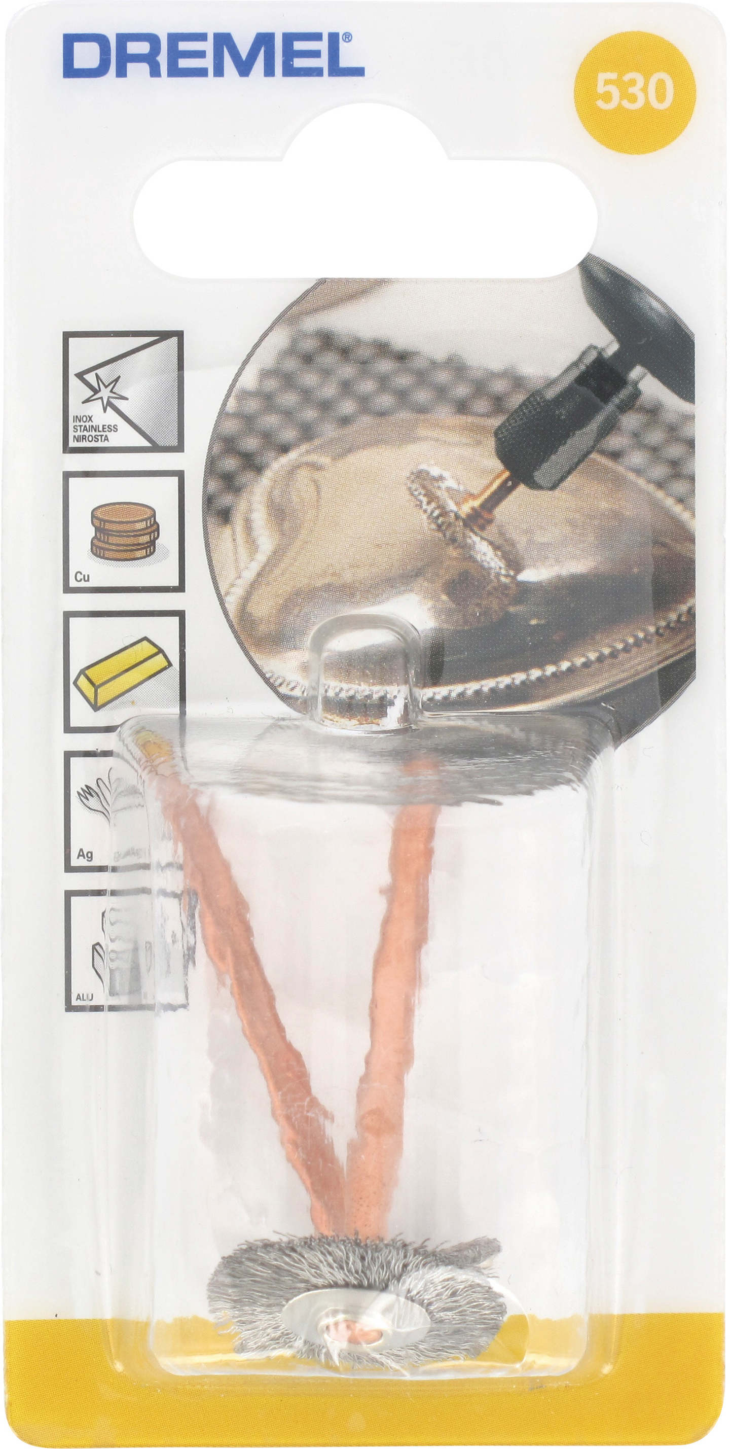 Teräsharja Dremel rst 530 19mm 2kpl