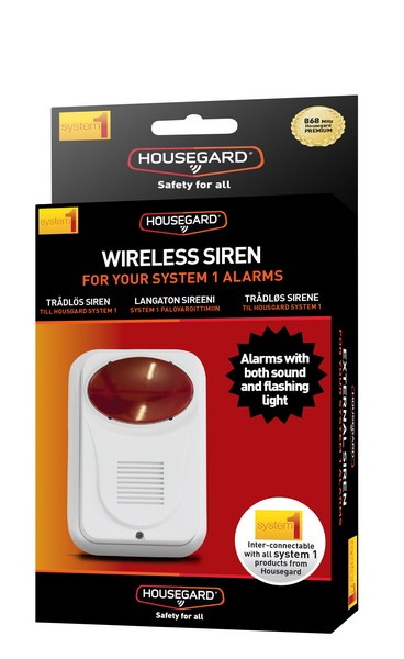 Sireeni Housegard System1 WS400 868MHz