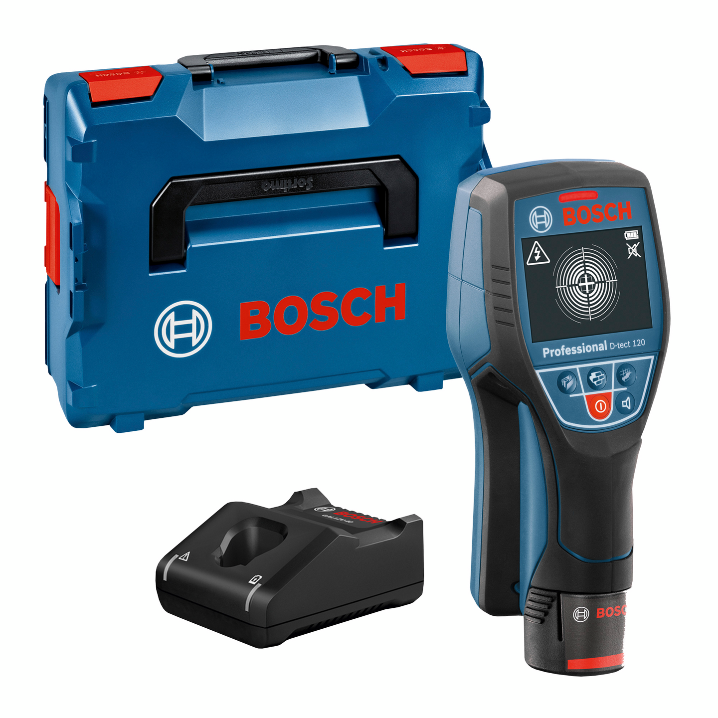 Rakenneilmaisin Bosch D-tect 120 L-BOXX