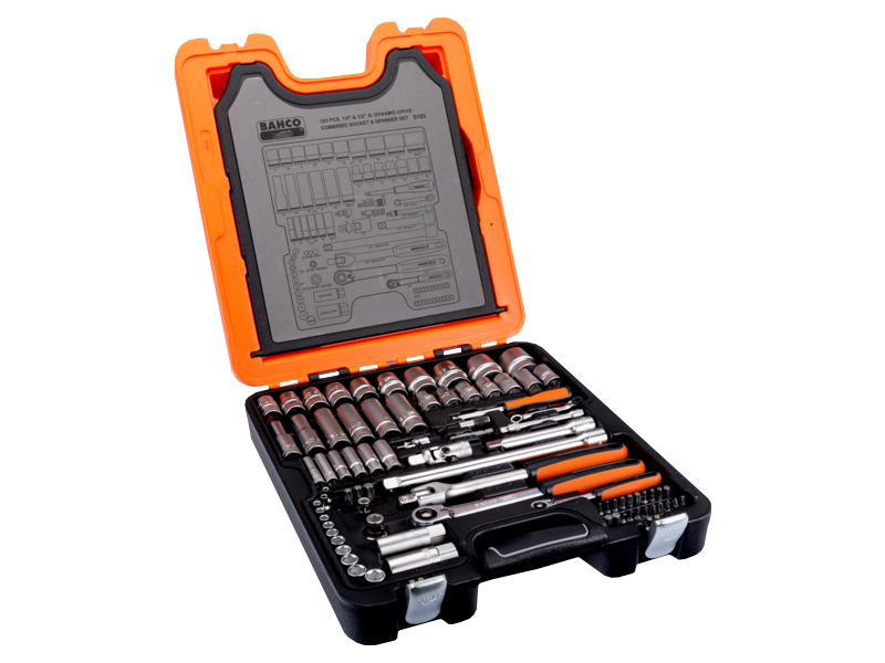 Hylsysarja Bahco S103 103-osainen