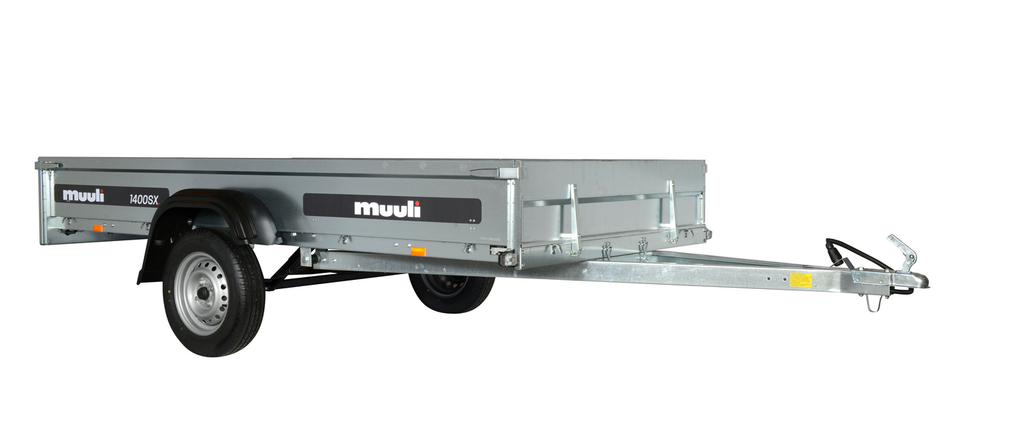 Peräkärry Muuli 1400SX 140 x 304 x 30cm