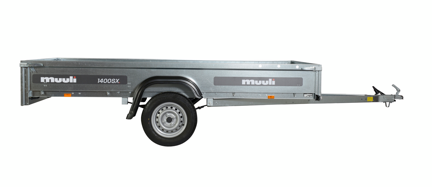 Peräkärry Muuli 1400SX 140 x 304 x 30cm