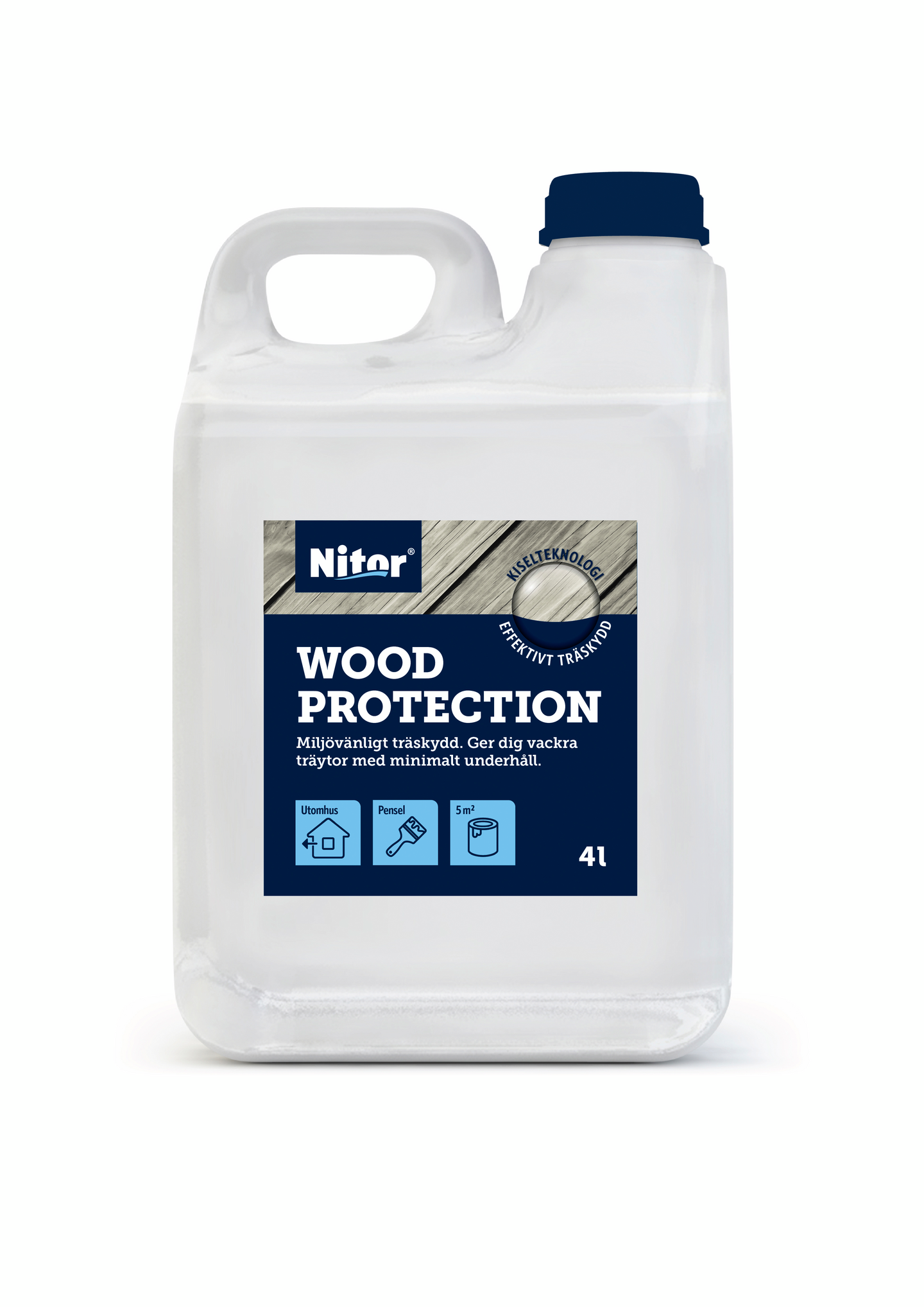 Terassisuoja Nitor Step 2 Wood Protection 4l