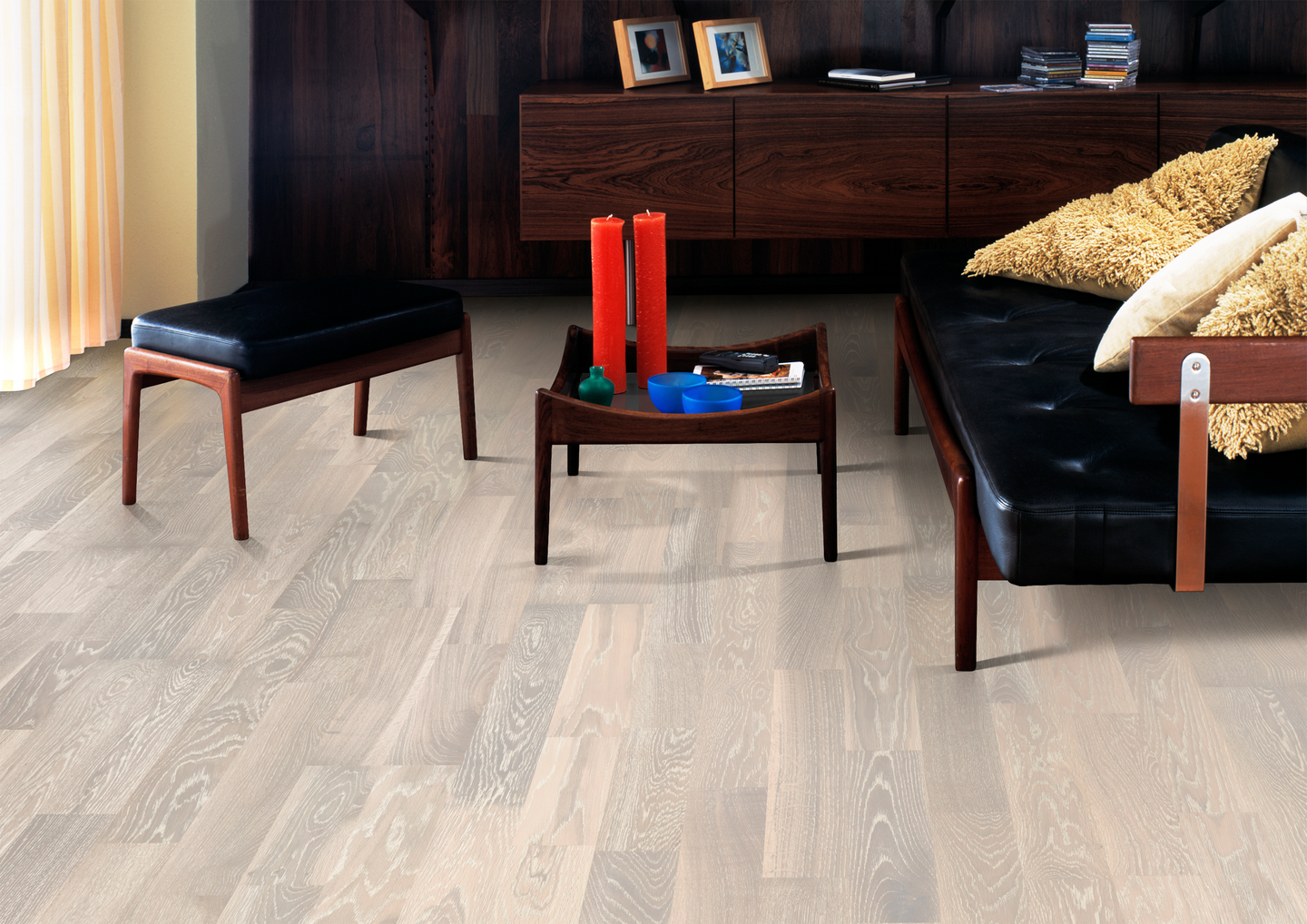 Parketti Kährs tammi creme 2S mattalakka 2423x200x15