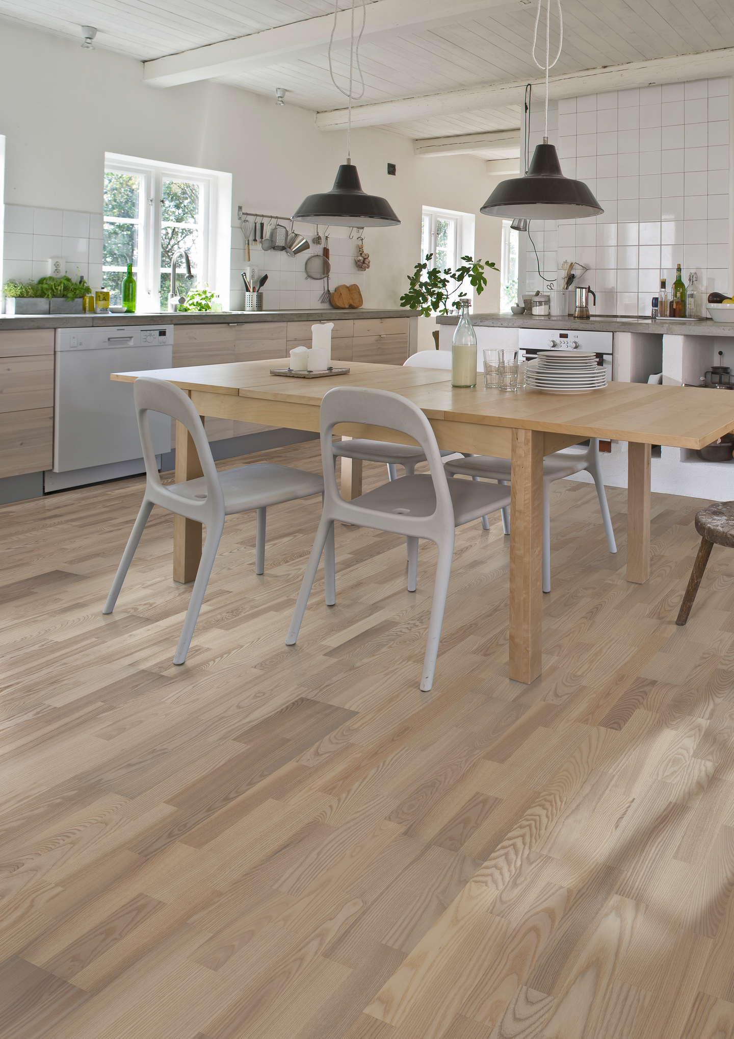 Parketti Kährs Saarni Skagen 3S mattalakka 2423x200x15