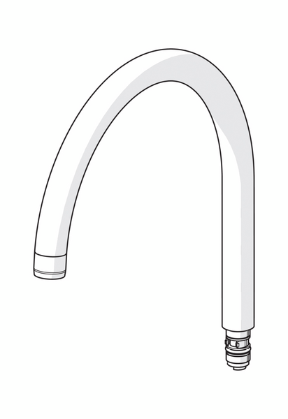 Juoksuputki Oras 159695V Safira/Vega kaari