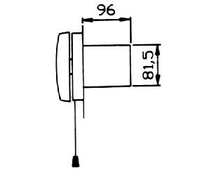 Sisäventtiili Fresh F80 sisäosa