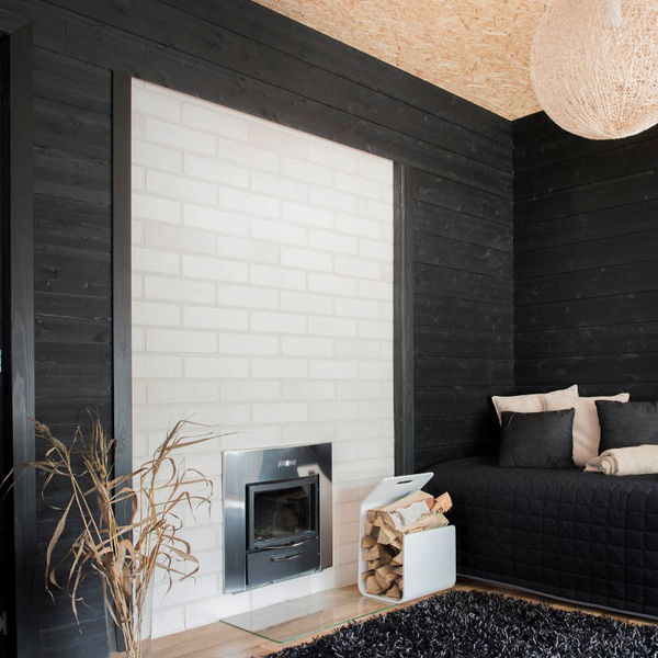 Sisustuspaneeli Siparila STRUKTUURI 15x176x2350 kuultava musta STS PP 1,89m²