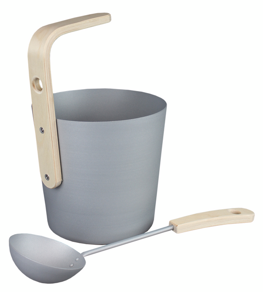 Saunakauha Pisla Earth harmaa