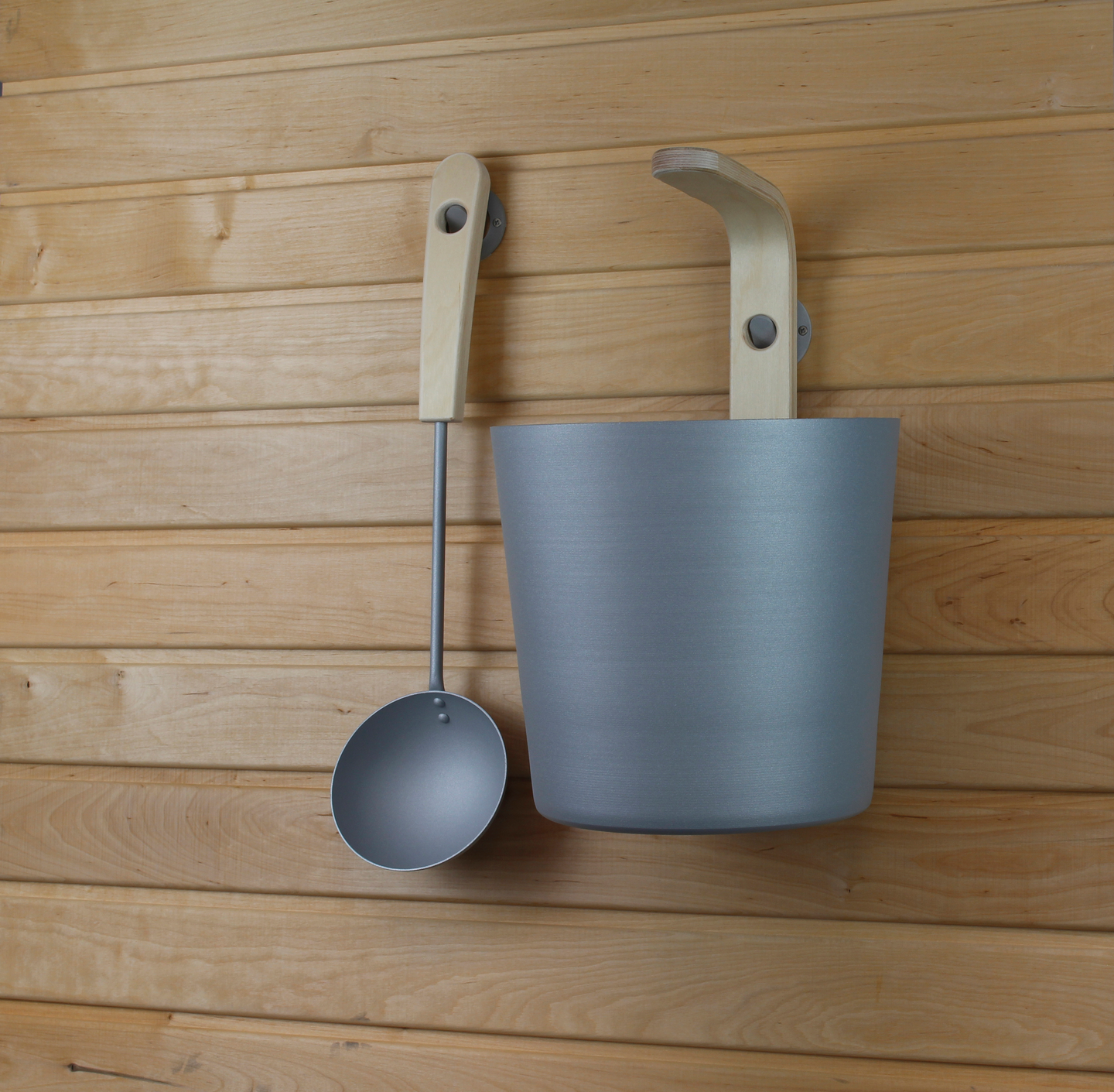 Saunakiulu Pisla Earth harmaa