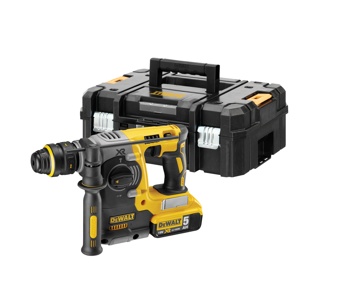 Akkuporavasara SDS+ DeWalt DCH273P2T 2x5Ah + TSTAK-laukku