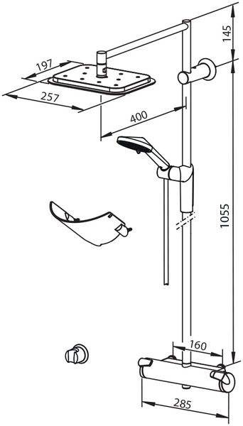 DUSCHBLA OPTIMA TERM FKR 7156