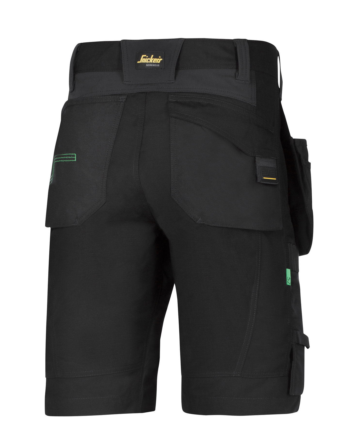 Työshortsit Snickers FlexiWork 6904-0404 musta