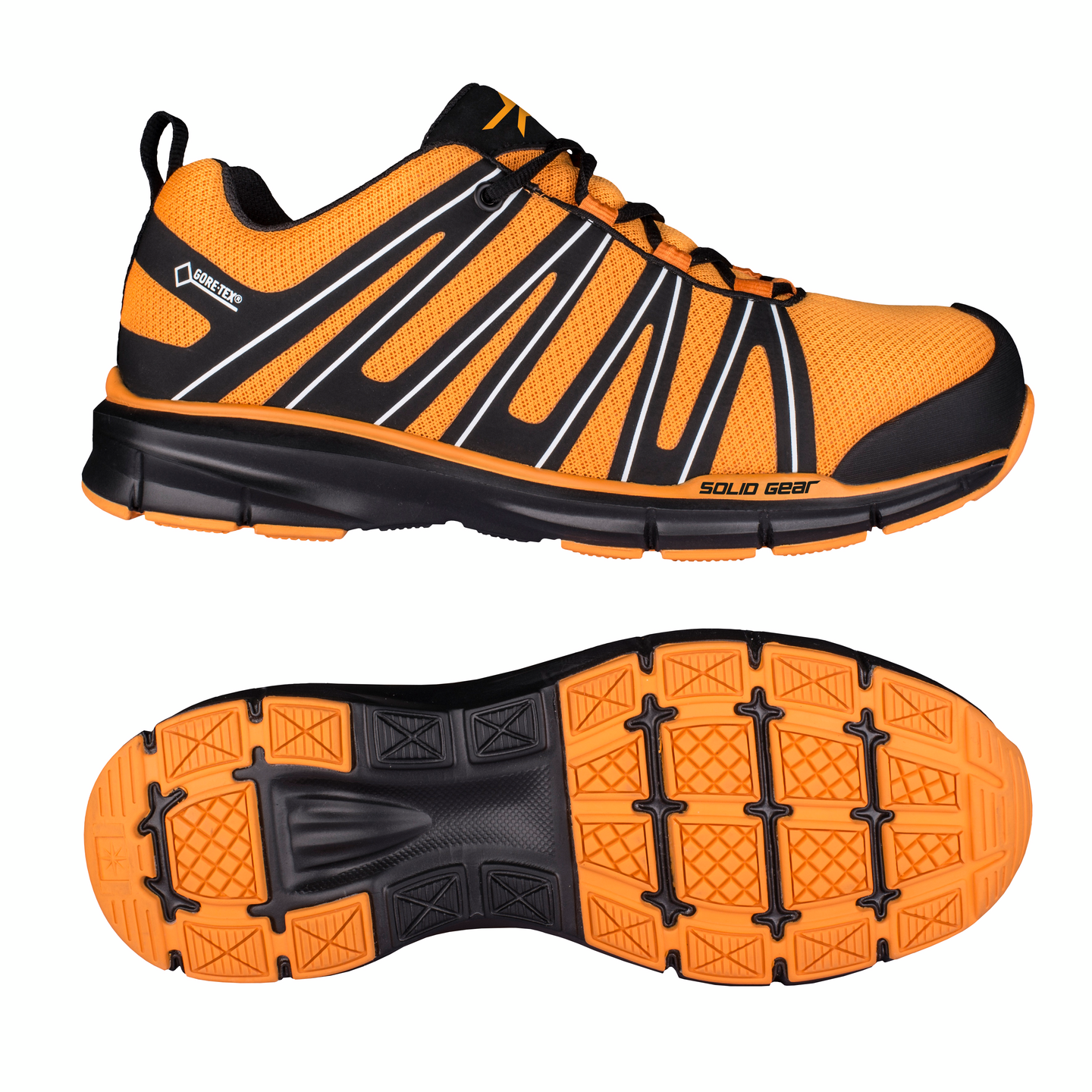 Turvakengät Solid Gear Revolt GTX SG80113 oranssi-musta