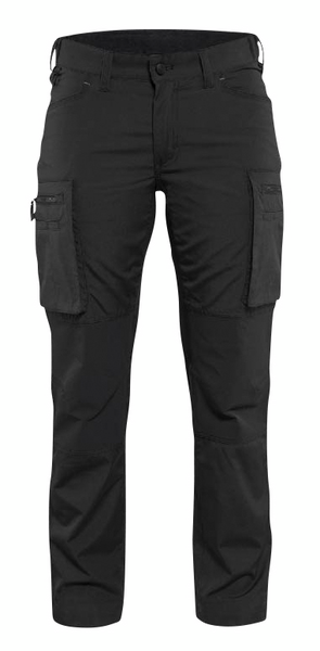 Naisten stretch-housut Blåkläder 715918459900 musta