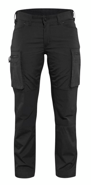 Naisten stretch-housut Blåkläder 715918459900 musta