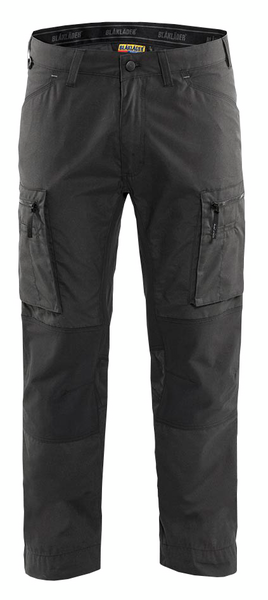 Stretch-housut Blåkläder 145918459899 tummanharmaa/musta