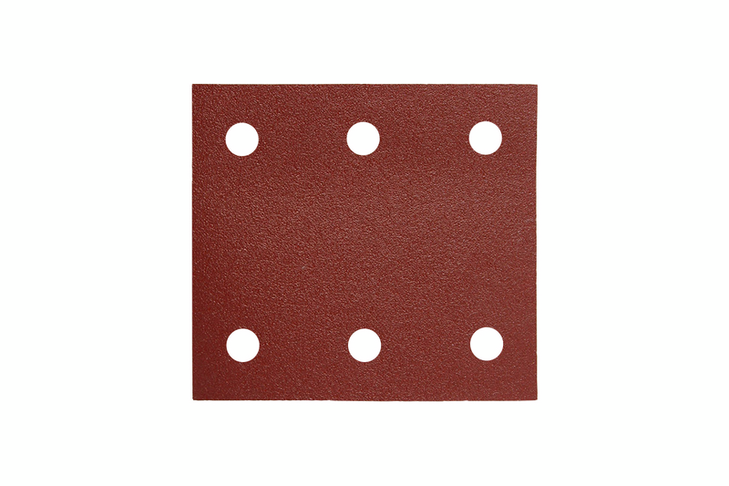 Hiomapaperi Mirka punainen 105x115mm tarra 6R 120 5kpl