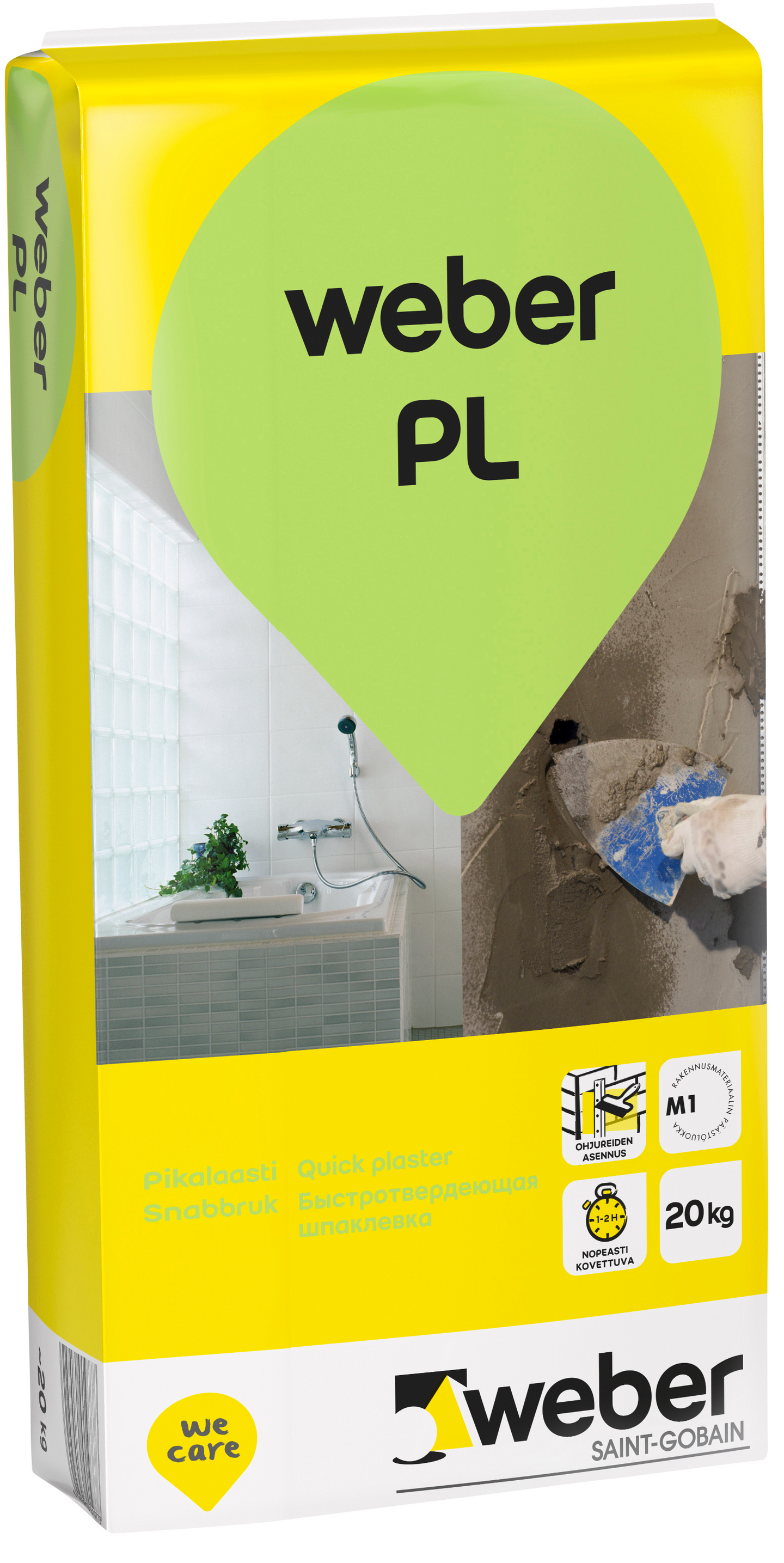 Pikalaasti Weber PL 20kg