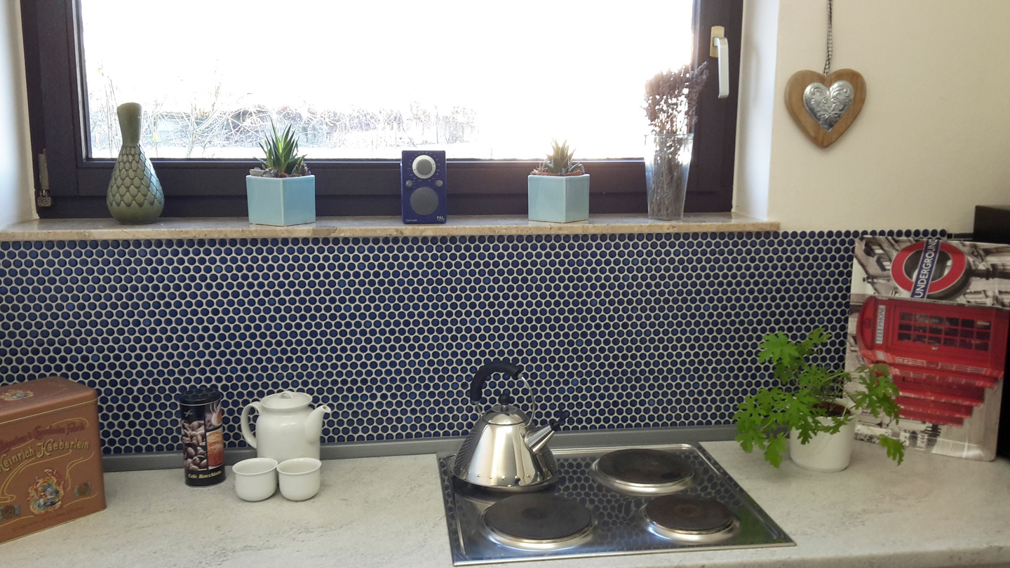 Mosaiikki Cello Penni 1,9/29,1x31,5 sininen kiiltävä