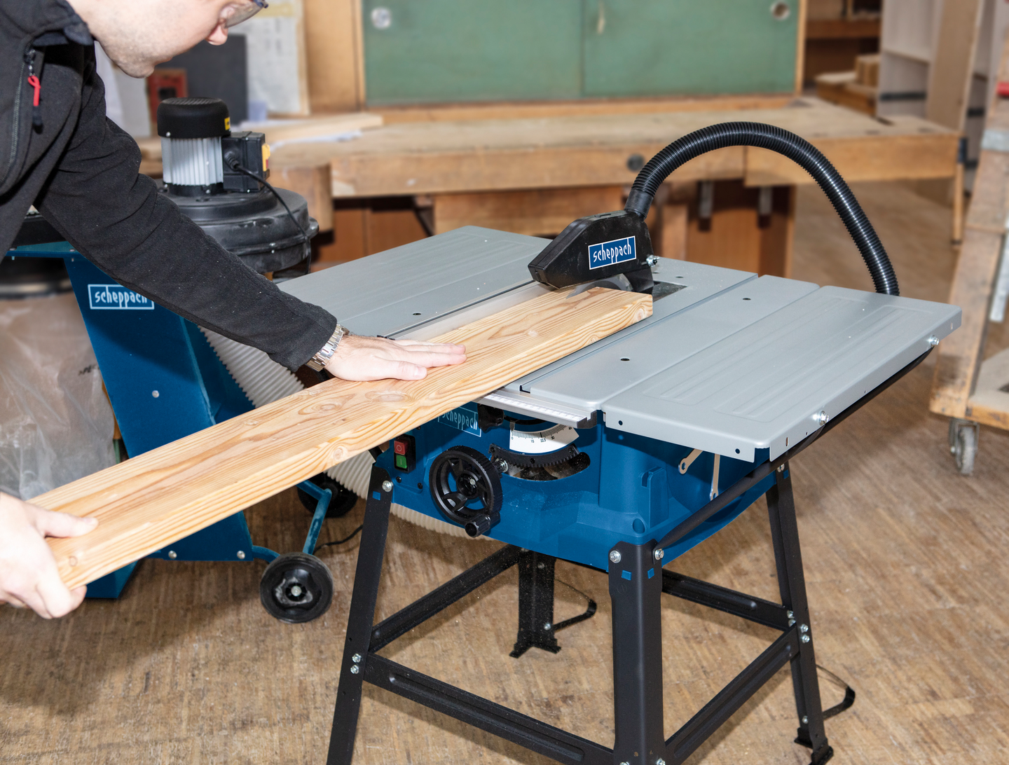 Pöytäsaha Scheppach HS100S 230V 2,0kW