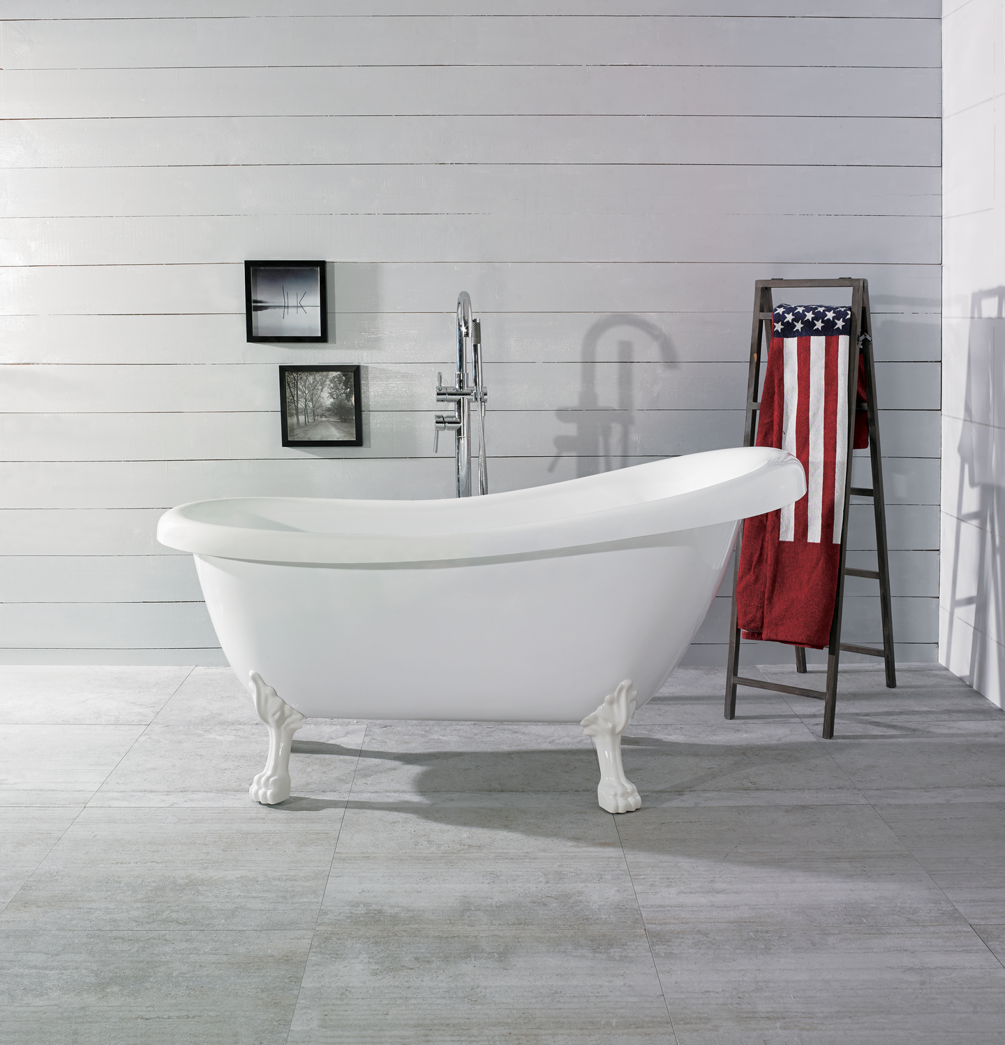 BADKAR NORO OLD ENGLAND 156 VIT, VITA FÖTTER