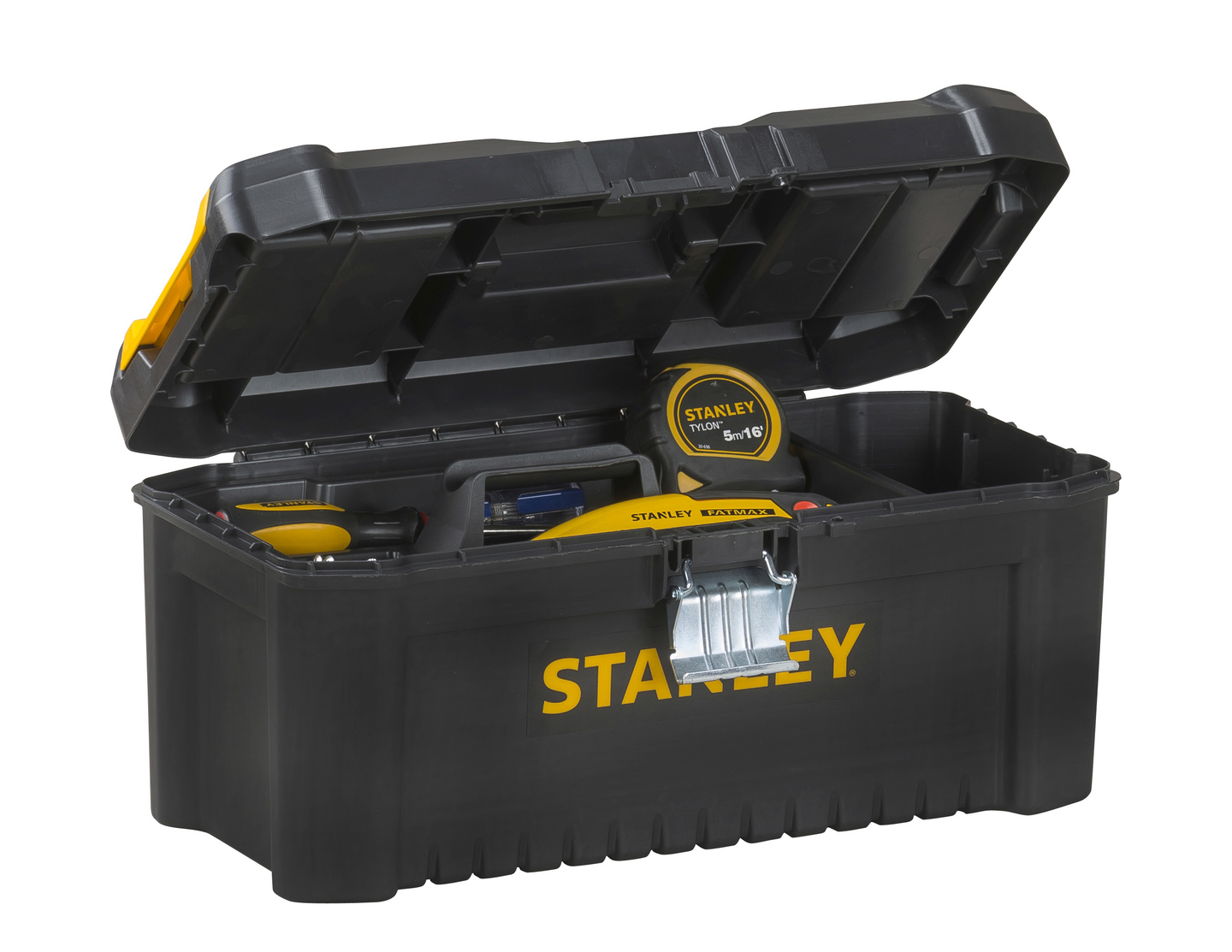 Työkalupakki Stanley Essentials 16" metallisalvat