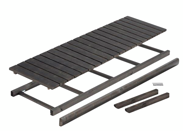 Laude-elementti Cello 565x2140 musta