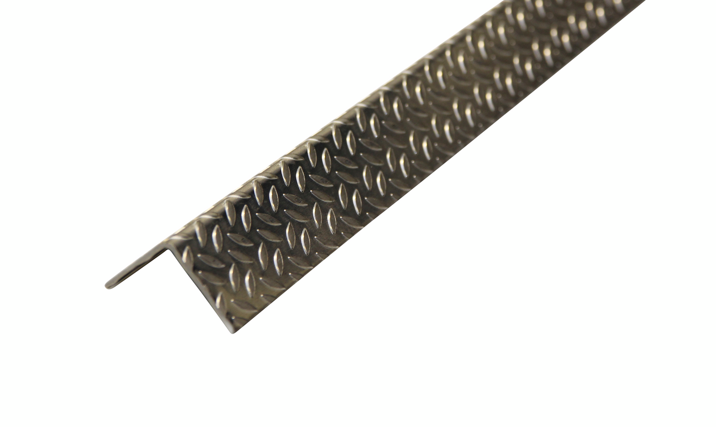 Askelkulma 25x25mm 2m jyväalumiini reiätön D11 JVA2