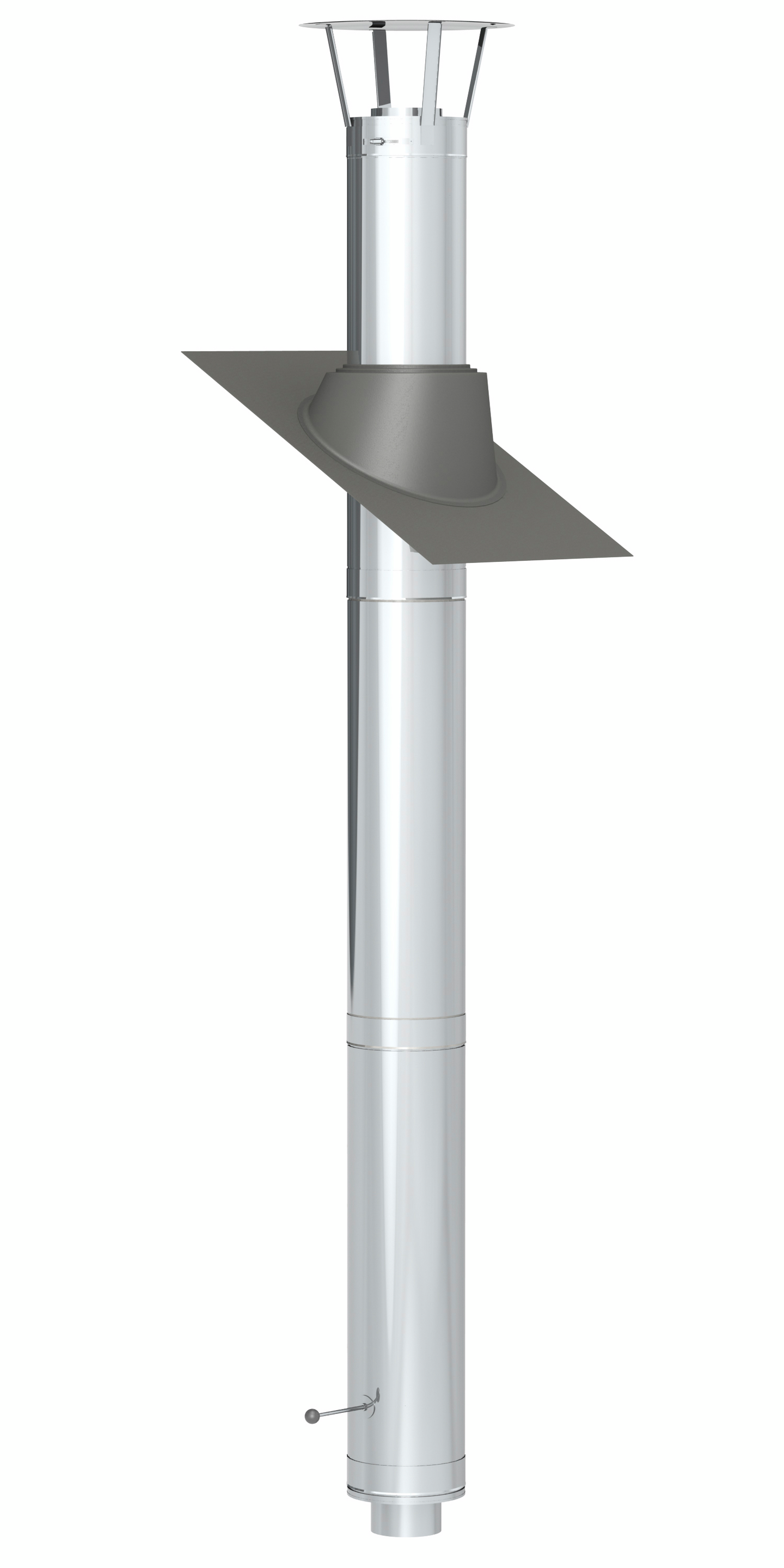 Takkapiippupaketti 130 3m rst