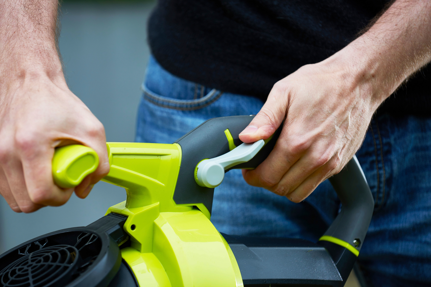 Akkupuhallin/-imuri Ryobi RBV36B 36V ei akkua