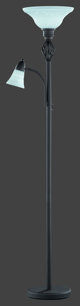 Lattiavalaisin TRIO 2-osainen 4602021-24 E27 ruskea