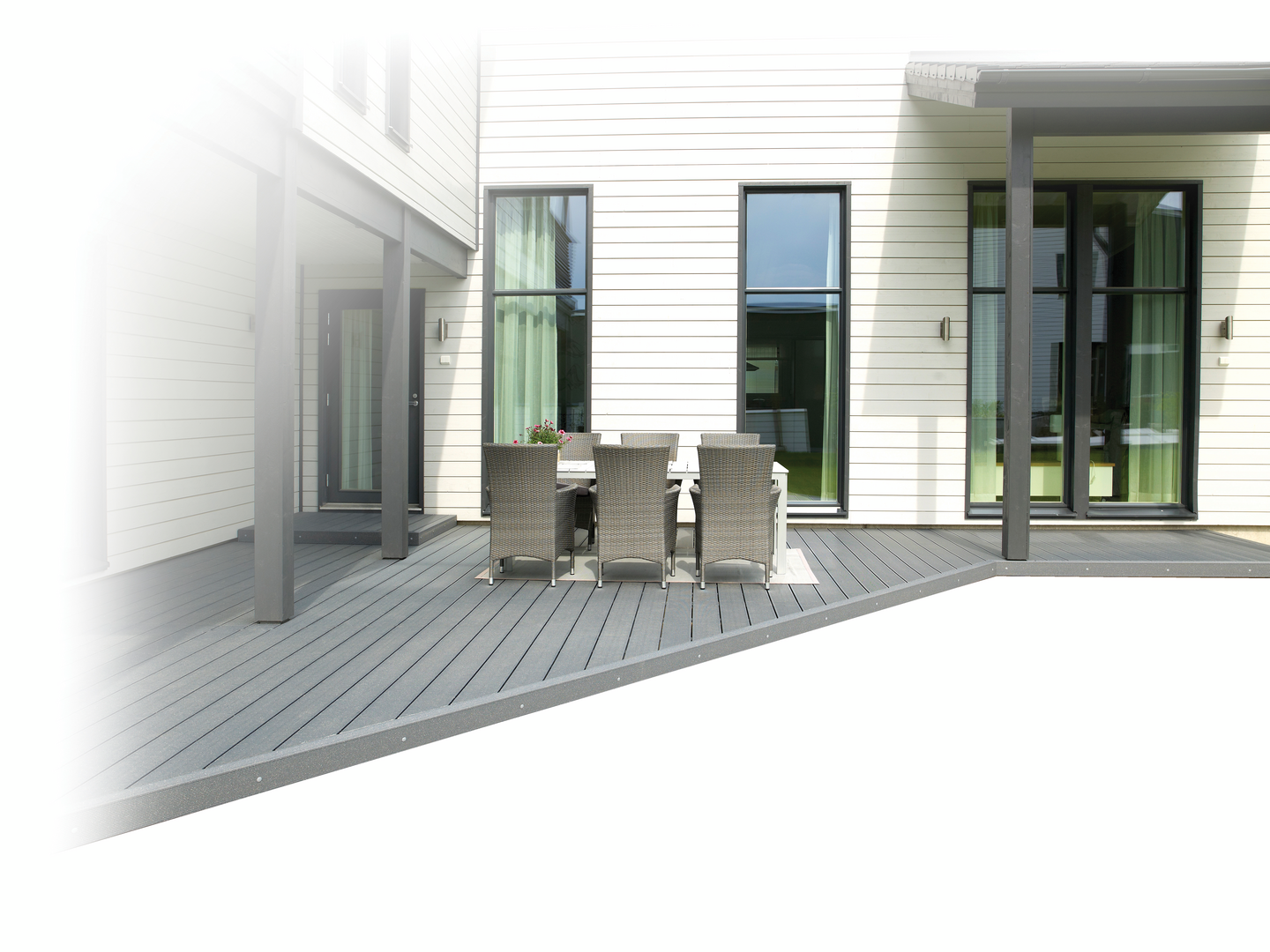 Terassilauta UPM ProFi Patio komposiitti harmaa 28x120x3000mm