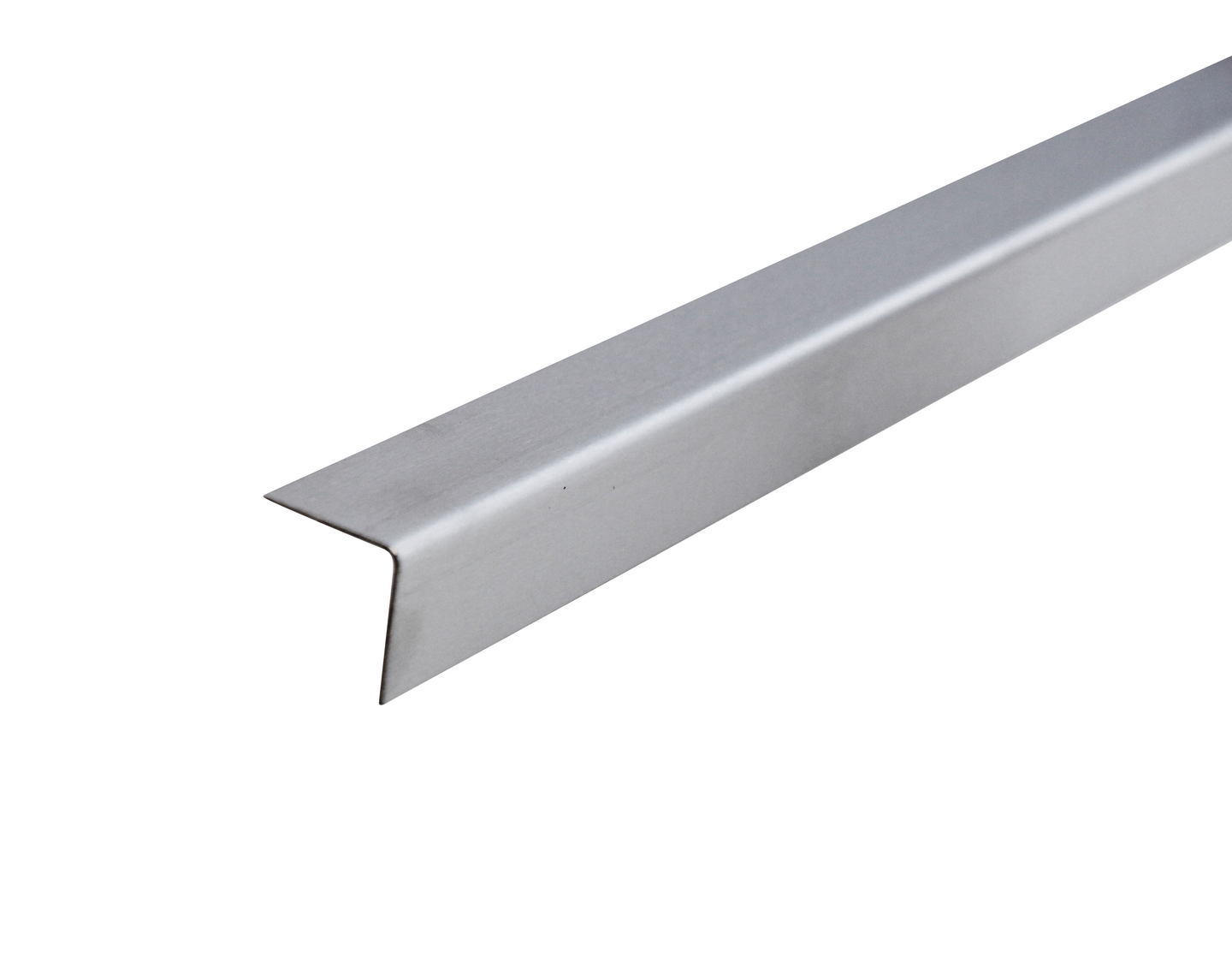 Kulmalista 25x25x1mm 3m hiottu ruostumaton teräs L4 RST3