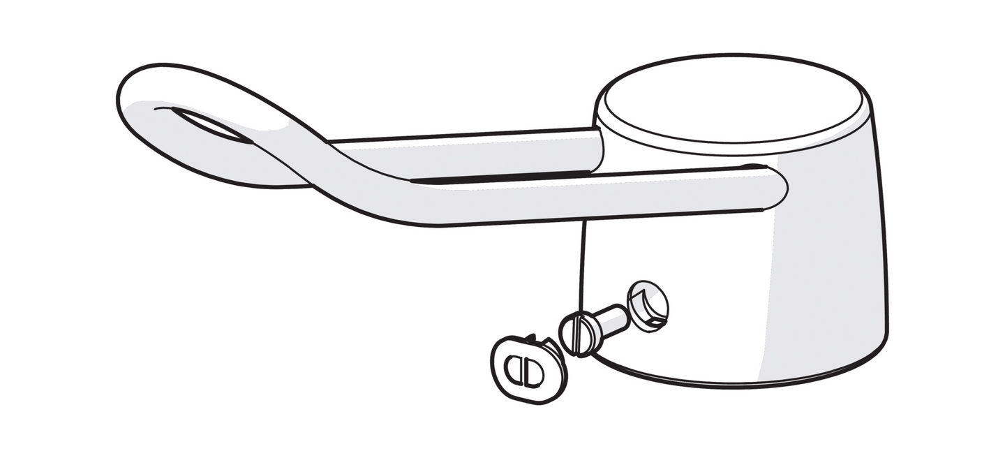Pitkä käyttövipu Oras hanavaraosa 160mm 159990