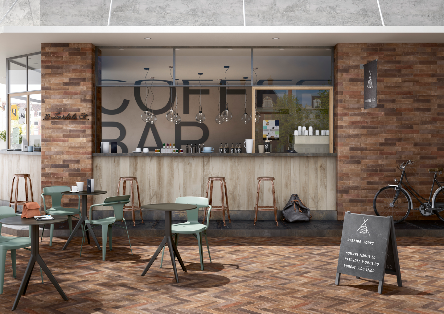 KLINKER CELLO ROTTERDAM 7X28, MARRONE 0,98M2