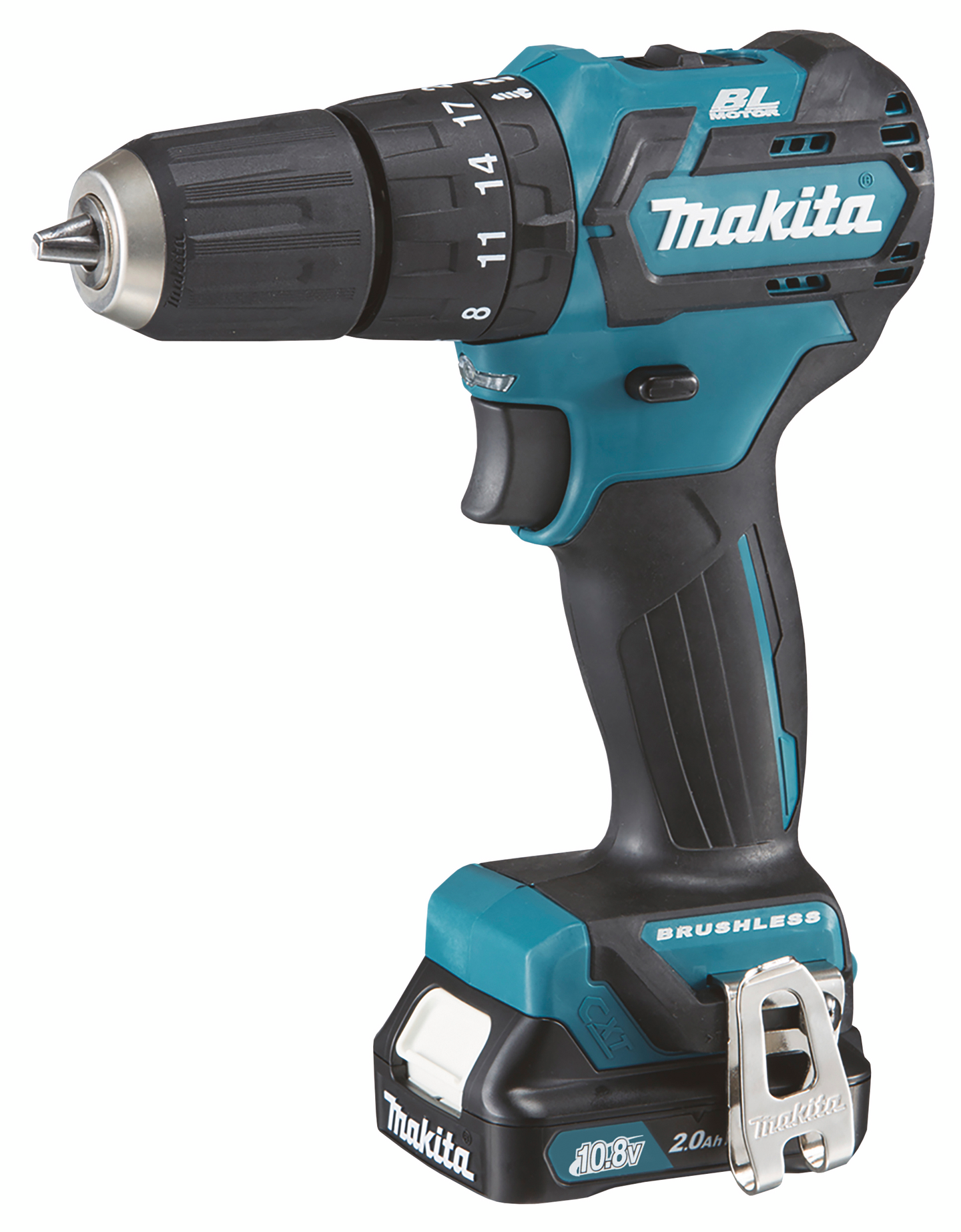 Akkuiskuporakone Makita 10,8V HP332DSAJ 2x2,0Ah akut