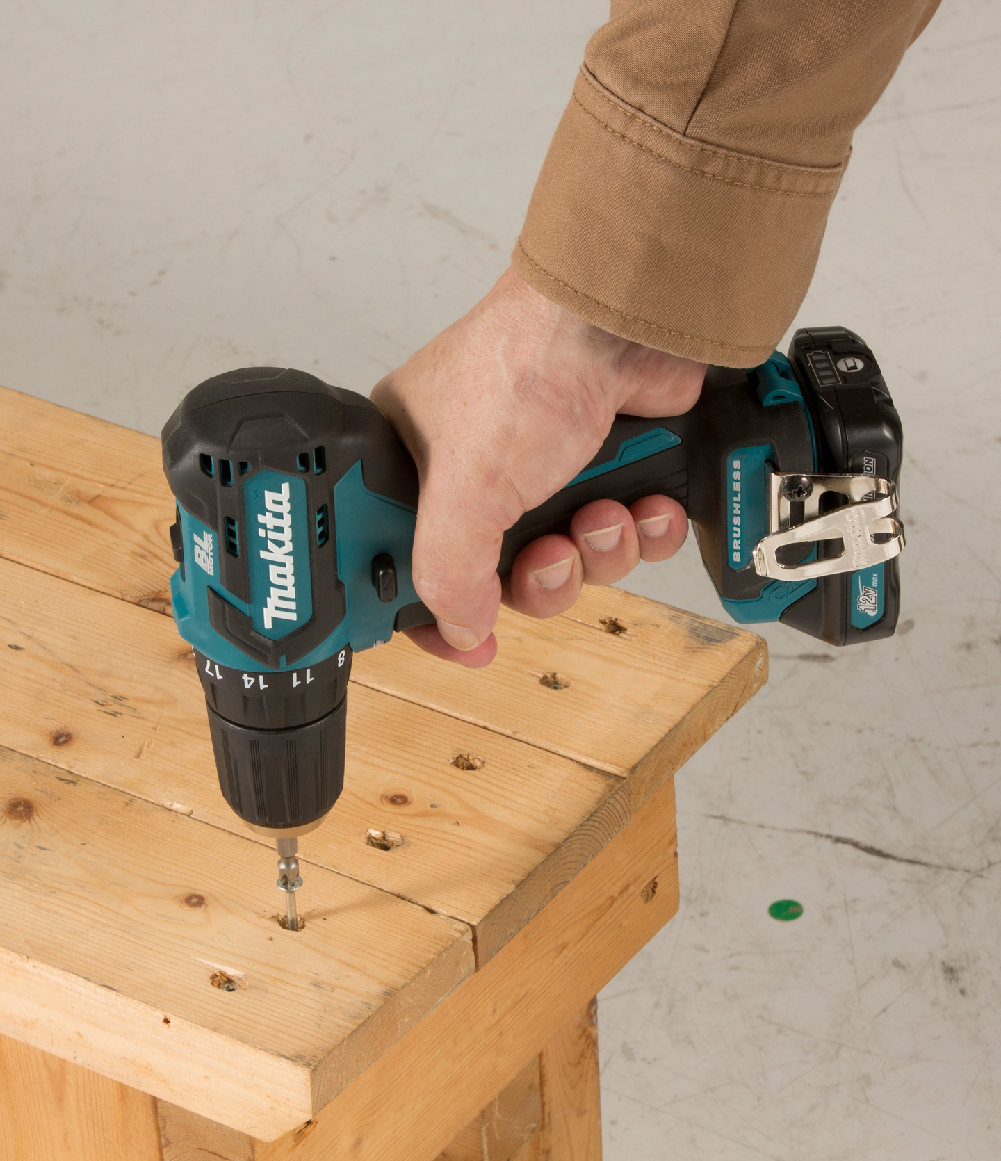 Akkuporakone Makita DF332DZ 12V CXT runko